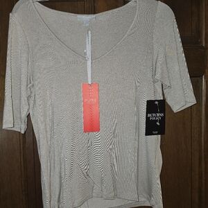 Pure collection V-neck shirt